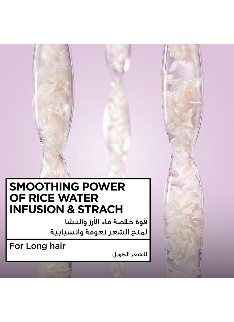 garnier Ultra Doux Rice Water Silk Drops Smoothing Serum For Long, Dull Hair, 120Ml - Image 3