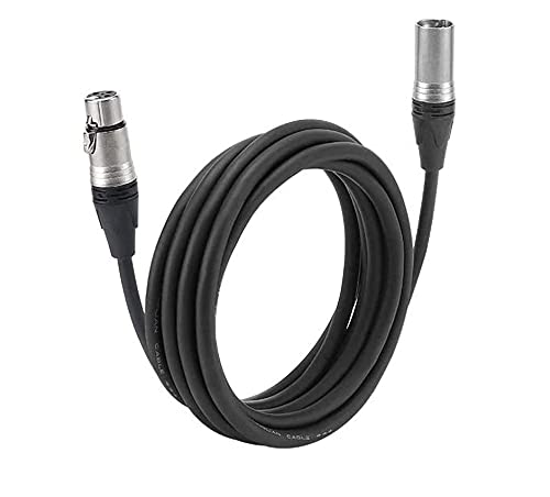 Kadence Professional Balanced 3 pin XLR Cable - male to female XLR - Microphone, Guitar, Audio, Speaker Cable, 50% Extra Cooper Alloys for Easy Soldering XLR Cable (6 mtr / 20 FT) - Image 1