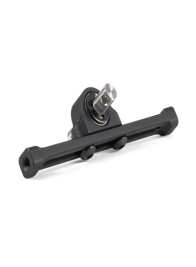 CobraCrawler Aluminum Adjustable Carrier Bearing 70mm Width for 1/10 RC Rock Crawler 1.9 2.2 Shafty Comp Rigs Build (Black) - Image 3
