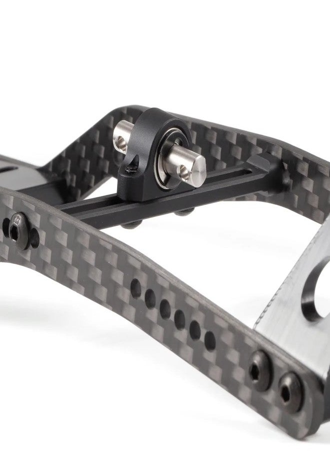 CobraCrawler Aluminum Adjustable Carrier Bearing 70mm Width for 1/10 RC Rock Crawler 1.9 2.2 Shafty Comp Rigs Build (Black) - Image 5
