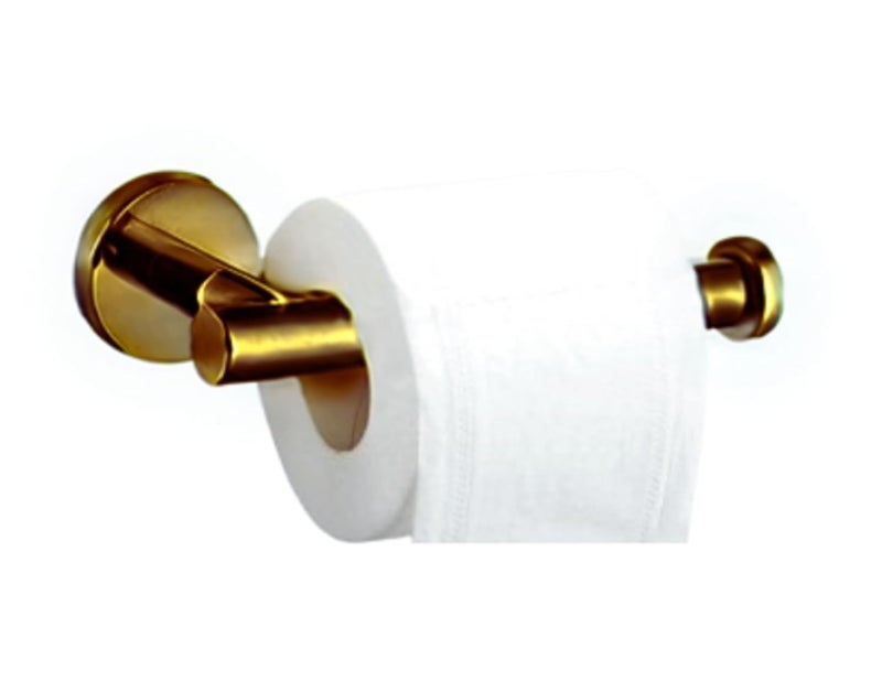 FOLX FBA16 Wall Mount Toilet Tissue/Napkin Paper Roll Holder for Bathroom, Kitchen Tissue Roll Stand, 304 Grade Stainless Steel, Home and Bathroom Accessories (1, Antique) - Image 1