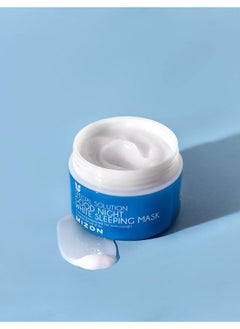 ميزون قناع النوم الأبيض Good Night 80 مل (لتبييض وترطيب طبقة حماية البشرة)، Mizonp02-Slmask  - Image 4