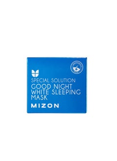 ميزون قناع النوم الأبيض Good Night 80 مل (لتبييض وترطيب طبقة حماية البشرة)، Mizonp02-Slmask  - Image 3