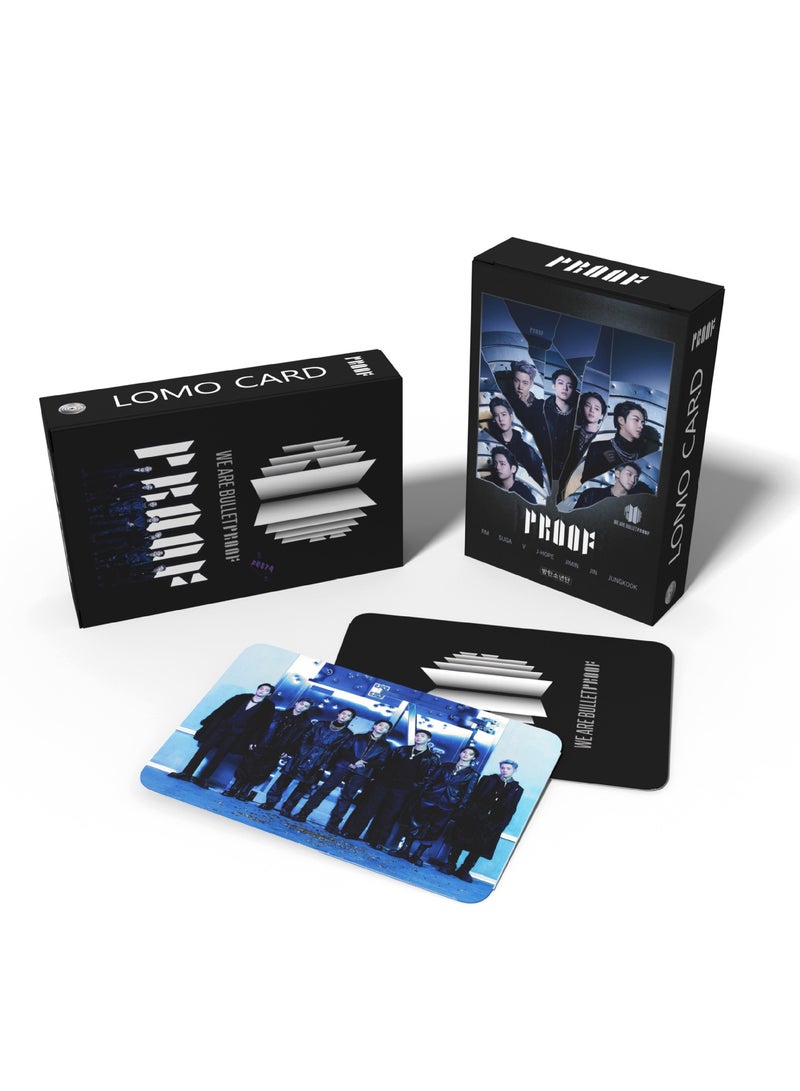 NIBEMINENT 55 Pcs Kpop BTS Proof Lomo Cards Card For Fans Collection Gifts - Image 2