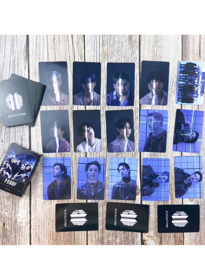NIBEMINENT 55 Pcs Kpop BTS Proof Lomo Cards Card For Fans Collection Gifts - Image 3