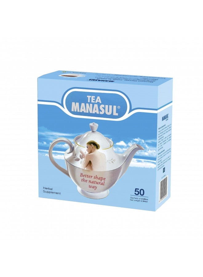 Manasul Manasul Classic - Laxative Infusion Based On Senna, Peppermint, Lemon Balm, Liquorice And Anise. Herbal Tea With Calming Effect. 50 Tea Sachets.  - Image 5