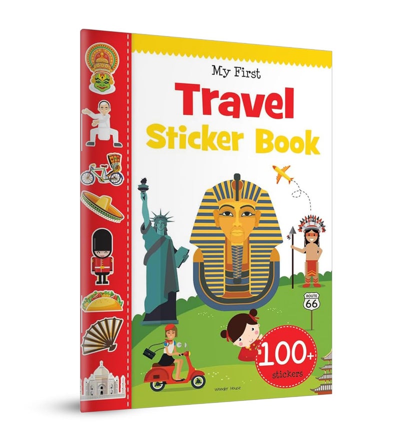 My First Travel Sticker Book (Exciting Sticker Books With 1 Plus Colourful Stickers) Paperback by Wonder House Books - Image 1