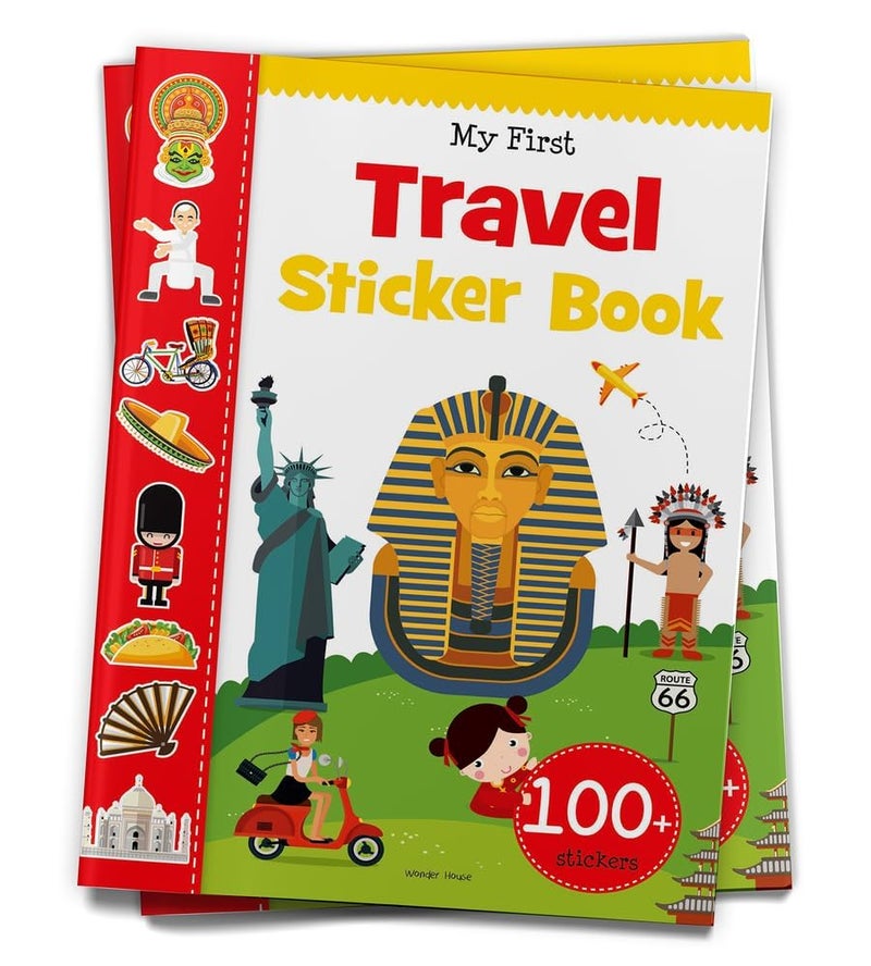 My First Travel Sticker Book (Exciting Sticker Books With 1 Plus Colourful Stickers) Paperback by Wonder House Books - Image 4
