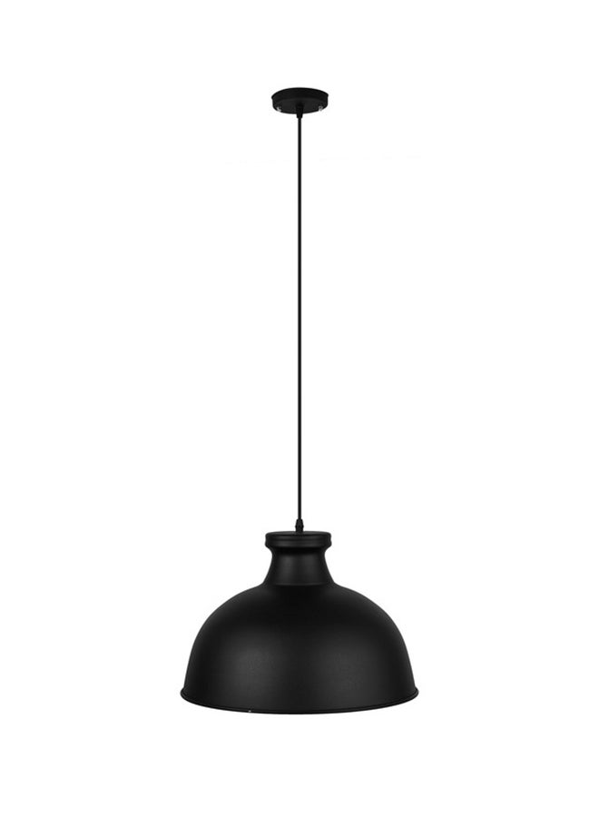 El Rawda Lighting Miril Ceiling Lamp - Single | modern decorative LED E27 pendant light ceiling lamp hanging | suitable for any room | Color: Black | Size: 70x39x70 cm