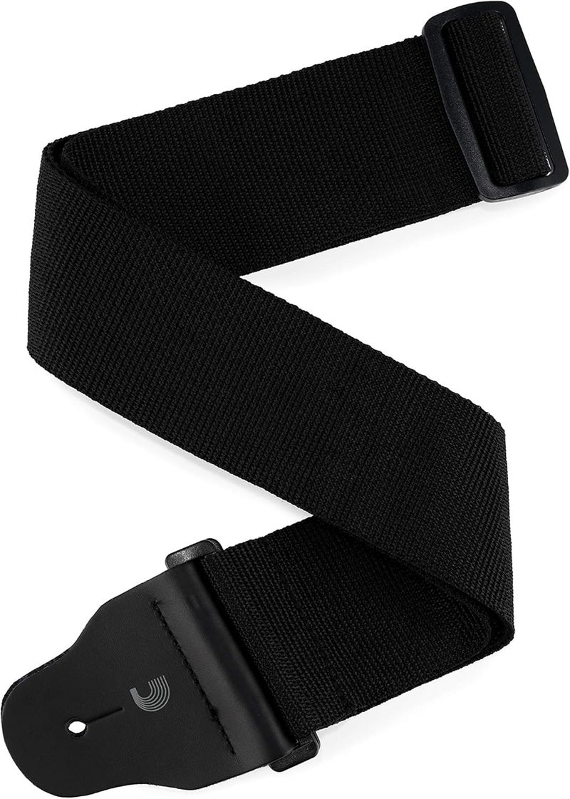 D'Addario Bass Guitar Strap with Internal Pad - Black - Image 1