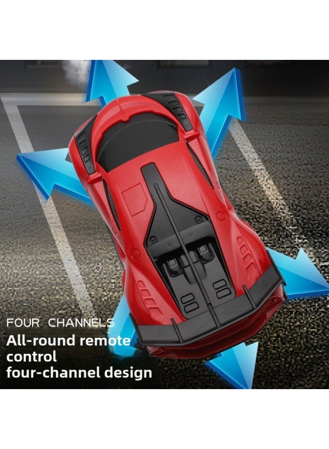 Children's Remote Control Car Rechargeable Fall-resistant Drift Racing Model Electric Car Baby Sports Car Toy Car Boy-Color:Gatedi Blue [with Car Lights-Scale:Rechargeable Version [two Sets Of Lithium Batteries + Charging Cable - Image 5