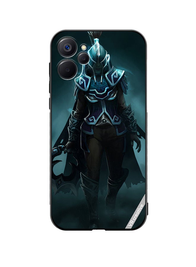 VR CREATIVE Protective Case Cover For Realme 9i 5G Phantom Assassin, Dark Wraith Set, Dota 2 Design Multicolour - Image 1