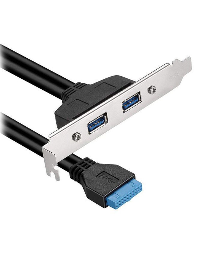 NIBEMINENT Back Panel Expansion Bracket Cable Black - Image 2