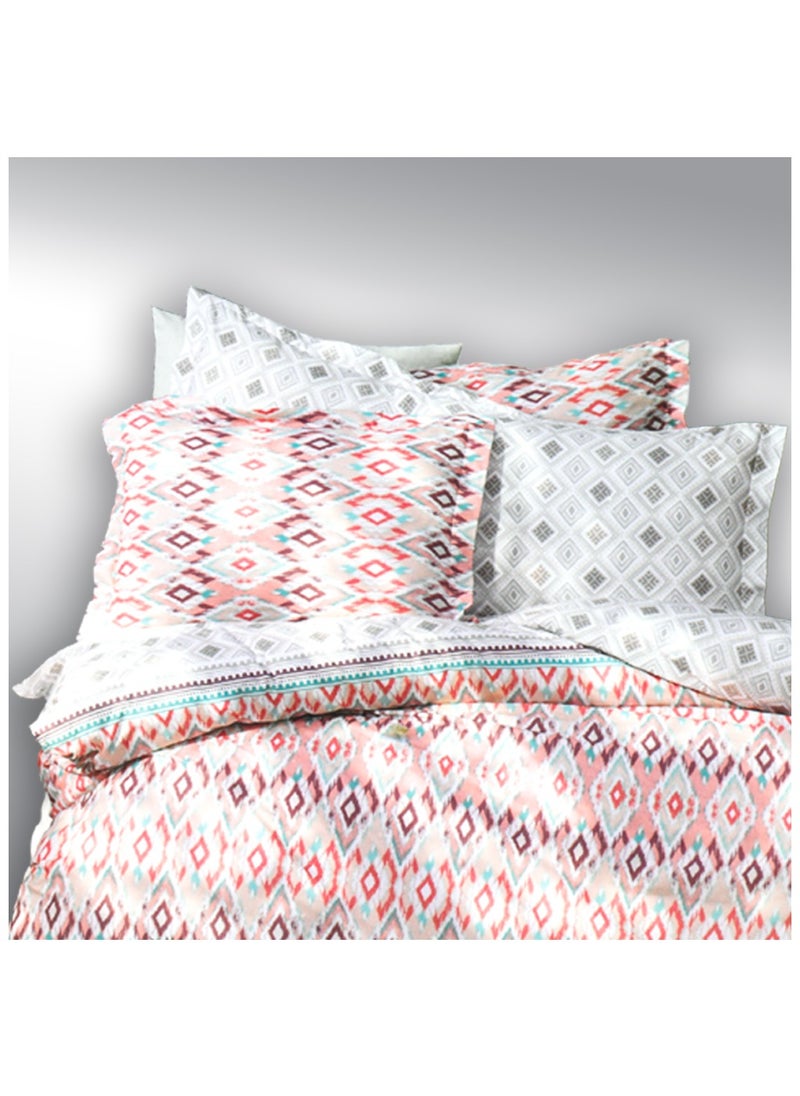 Family Bed quilt set Cotton 3 pieces size 240 x 240 cm model 165 from Family Bed  - Image 5