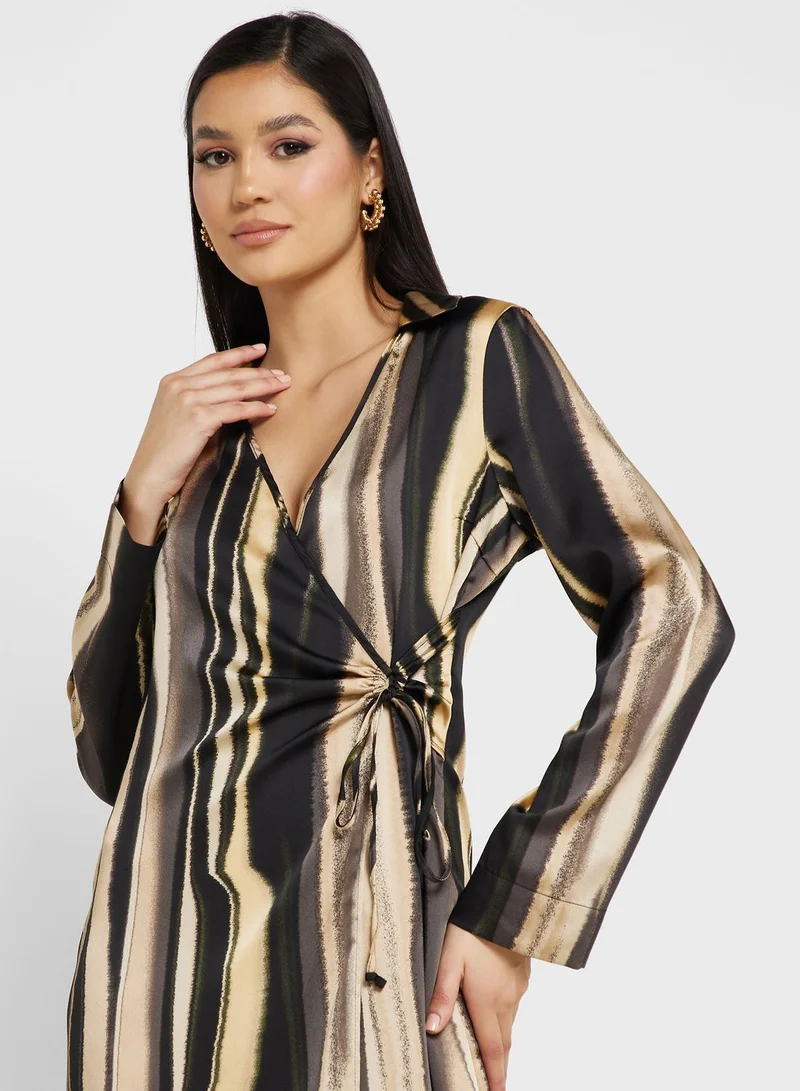 VERO MODA Tie Detail Wrap Dress