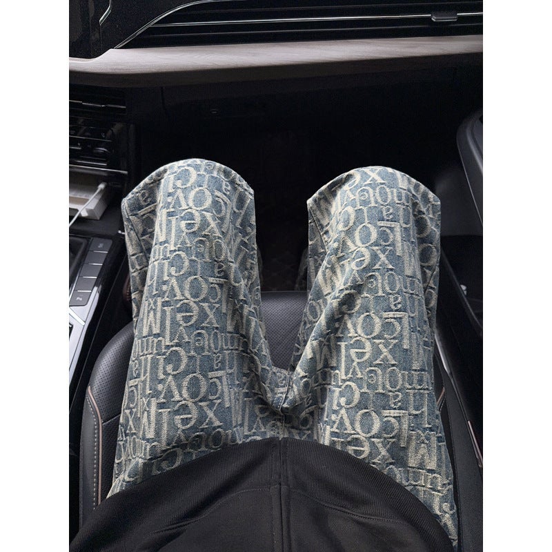 Unisex Casual Daily Denim Jeans - Image 1