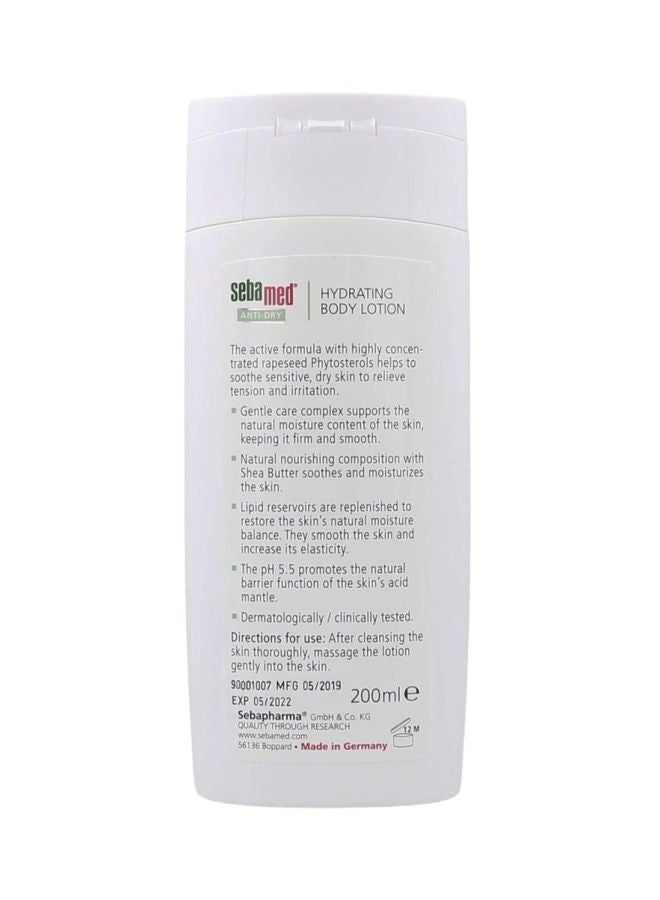 Sebamed Anti-Dry Hydrating Body Lotion 200ml - Image 3