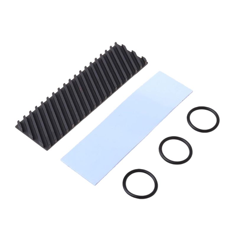Copper Graphene SSD Heat Sink with Air Duct Design for Efficient Cooling and Easy Installation - Image 1