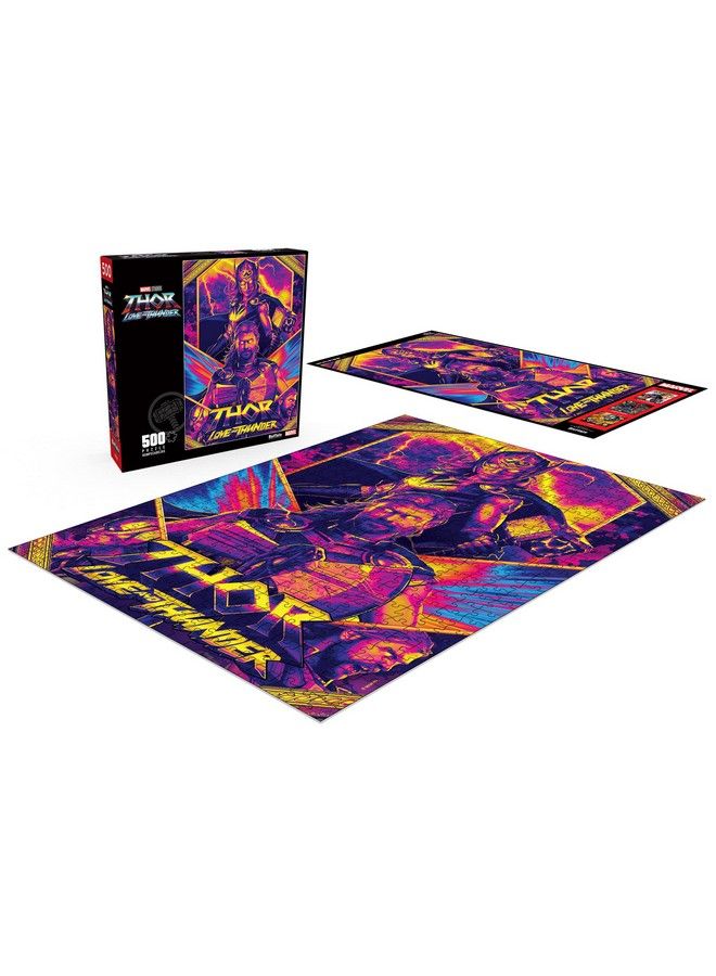 Buffalo Games Marvel Thor Love And Thunder 500 Piece Jigsaw Puzzle - Image 5