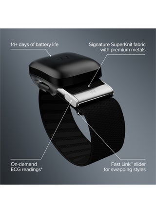 Life – 12-Month Membership – 5.O – Health & Fitness Tracker – Blood Pressure Insights, Activity Tracking – Medical-Grade ECG – 14+ Days Battery Life Life Onyx - view 3