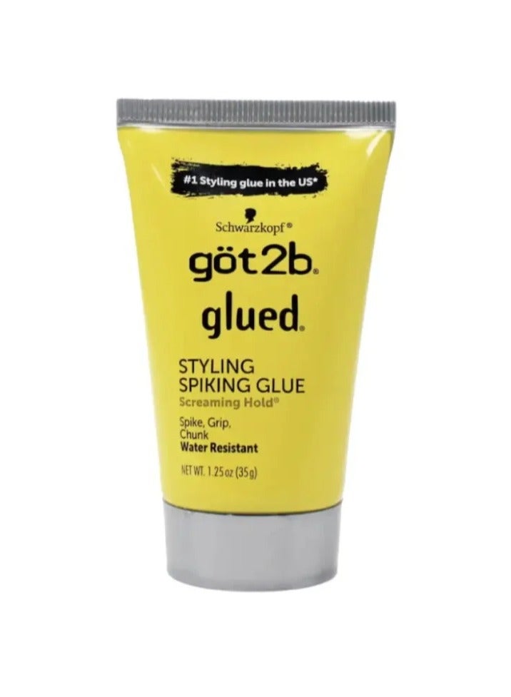 جوت تو بي صمغ جوت 2 بي المقاوم للماء لتصفيف الشعر وعمل قصة السبايكي للجنسين، 35جرام