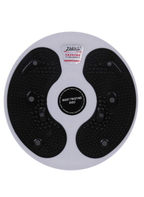 1507 Magnetic Figure Twister Waist Twisting Disc, 28 CM - Black