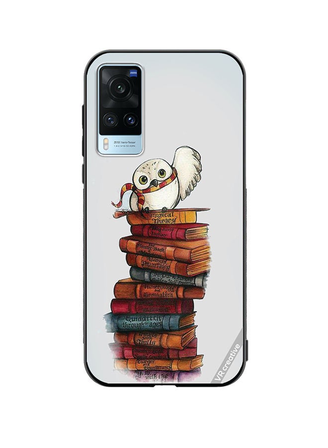 VR CREATIVE Protective Case Cover For Vivo X60 Hogwards Owl Design Multicolour - Image 1