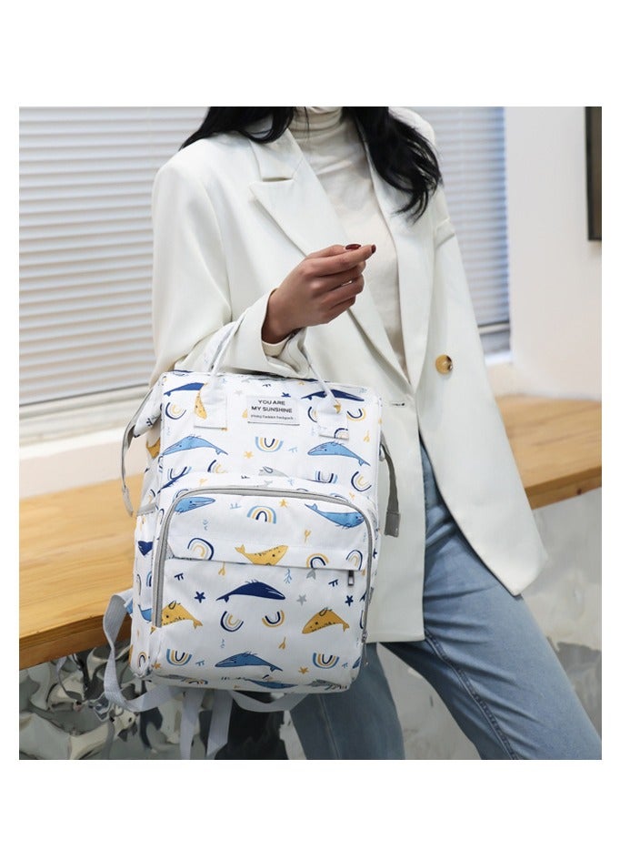 Multi Functional Fashionable Outdoor Portable Backpack For Mothers And Infants - Image 2