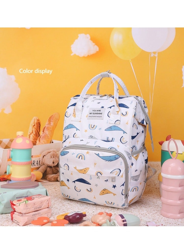 Multi Functional Fashionable Outdoor Portable Backpack For Mothers And Infants - Image 4