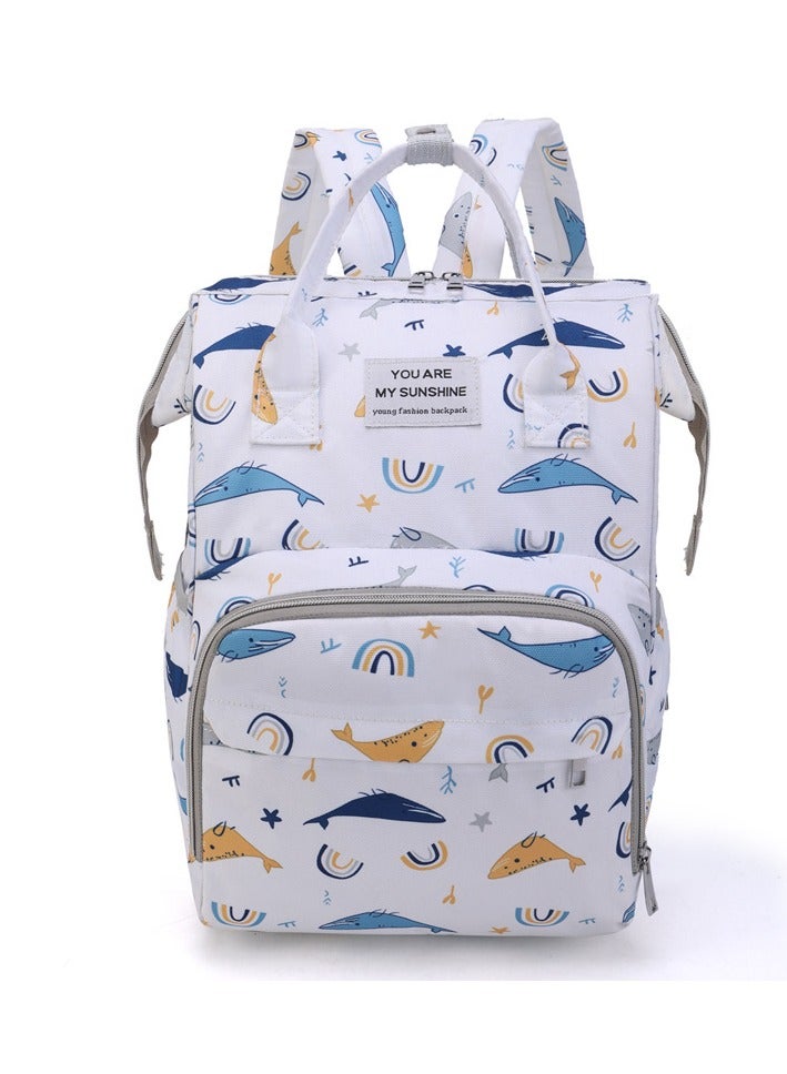 Multi Functional Fashionable Outdoor Portable Backpack For Mothers And Infants - Image 1
