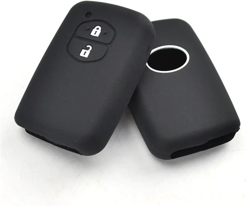 QASULER Silicone Car Key Case Cover for Toyota - Image 1