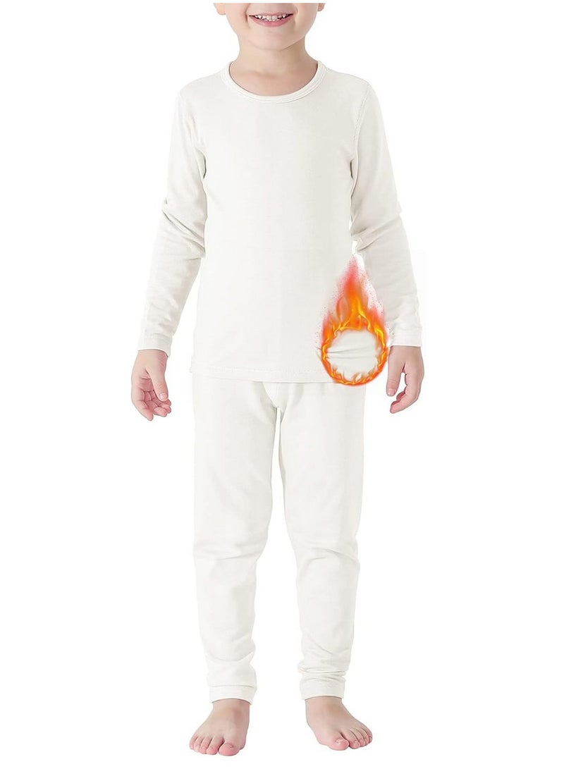 Thermal Underwear Set for Kids Children's Thermal Set Long Johns Underwear for Boys Girls Thermal Top and Bottom Set for Winter Thermo Base Layer - Image 1