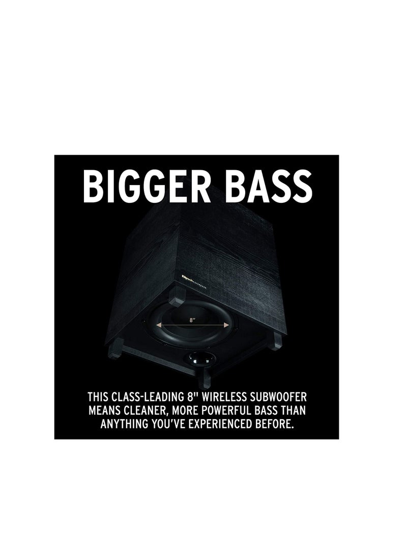 Klipsch Cinema Sound Bar  400 2.1 Sound Bar & Wireless Subwoofer