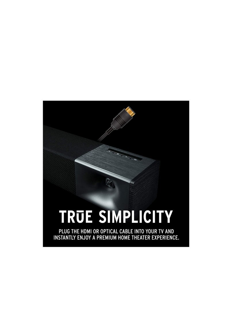 Klipsch Cinema Sound Bar  400 2.1 Sound Bar & Wireless Subwoofer