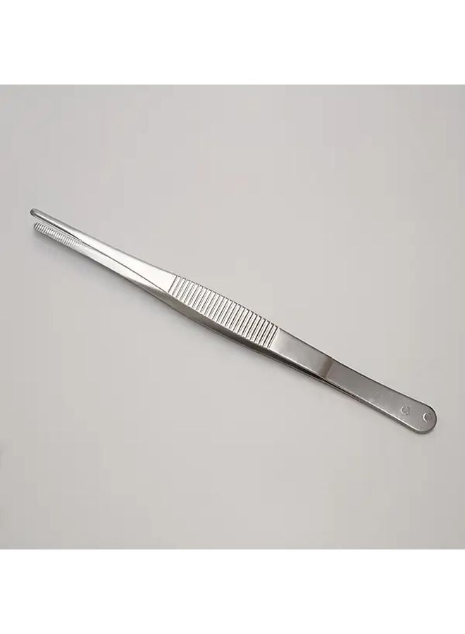 2pcs Precision Stainless Steel Tweezers For DIY Crafts Jewelry Beading Lab Sampling Nail Art - Image 3
