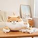 SQEQE Stuffed Animal Shiba Inu Plush Toy with 4 Baby Shiba Inu Plushies in her Tummy Stuffed Cotton Plush Animal Toy Gift for Kids - Image 2