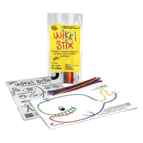 WikkiStix Sea Life Pak Features 12 Sea Creatures with Hands-on Activity and Fun Fact on Each, Made in The USA! - Image 2