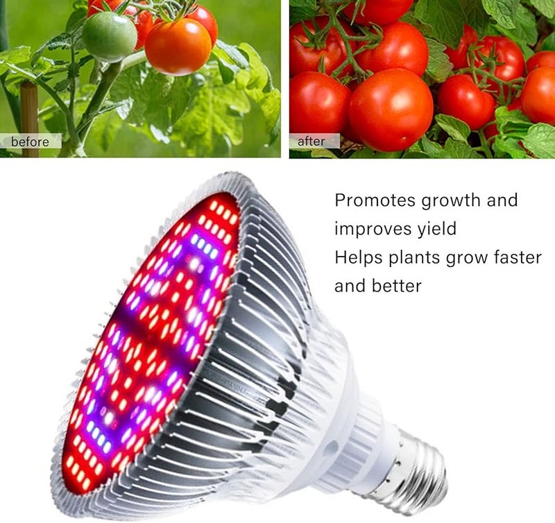 Aqxreight 80W مصباح LED للنمو النباتي طيف كامل 120 حبة منخفض الحرارة موفر للطاقة - Image 3