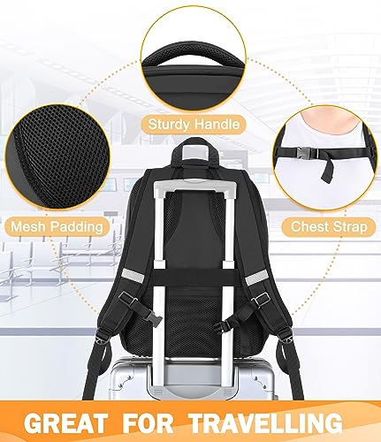 PEKREWS Bartender Bag, Travel Bartending Backpack for Carrying Bar Kit, Portable Bar Bag for Tools Set Storage Cocktail Shaker and Wine Bottle Carrier, Professional Mixology Gift (Backpack Only) - Image 5