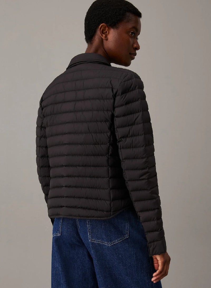 CALVIN KLEIN Packable Down Shacket - Image 2