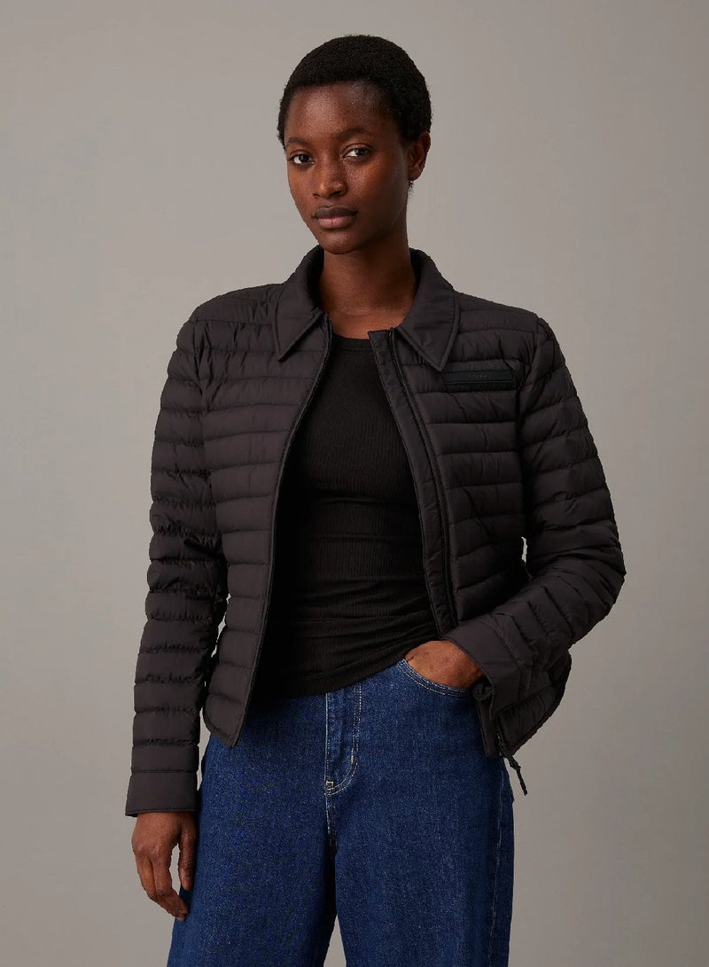 CALVIN KLEIN Packable Down Shacket - Image 1