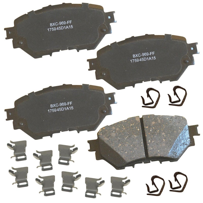 Bendix Premium SBC1759 Ceramic Front Brake Pads for Mazda 3 2018-2014  3 Sport 2017-2014 - Image 1