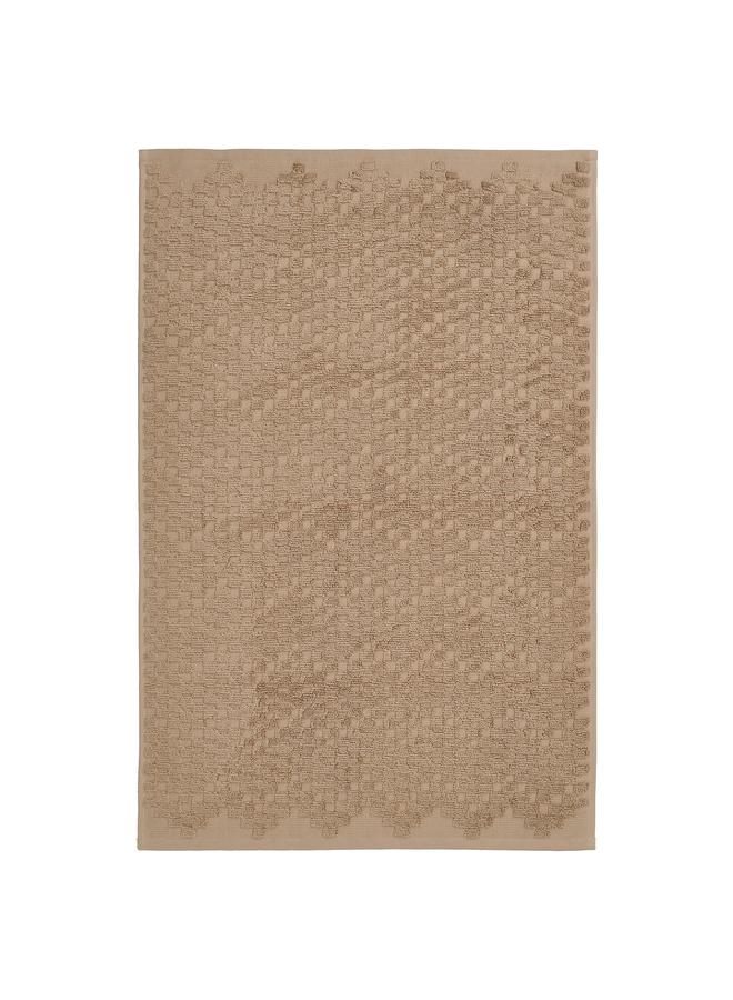 Zaboon Bath mat, beige, 50x80 cm - Image 1