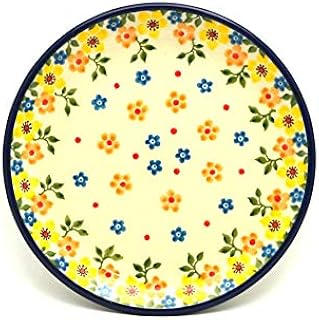 Polish Pottery Gallery Polish Pottery Plate - Bread & Butter (6 1/4") - Buttercup - Image 1