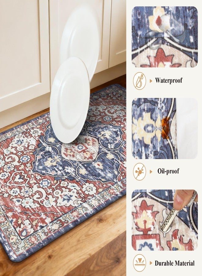 Ileading Anti Fatigue Kitchen Rugs Sets of 2 Cushioned Kitchen Mats for Floor Waterproof Kitchen Mat Set Non Slip Comfort Standing Mat for Kitchen, Office, Sink, Laundry - Image 5