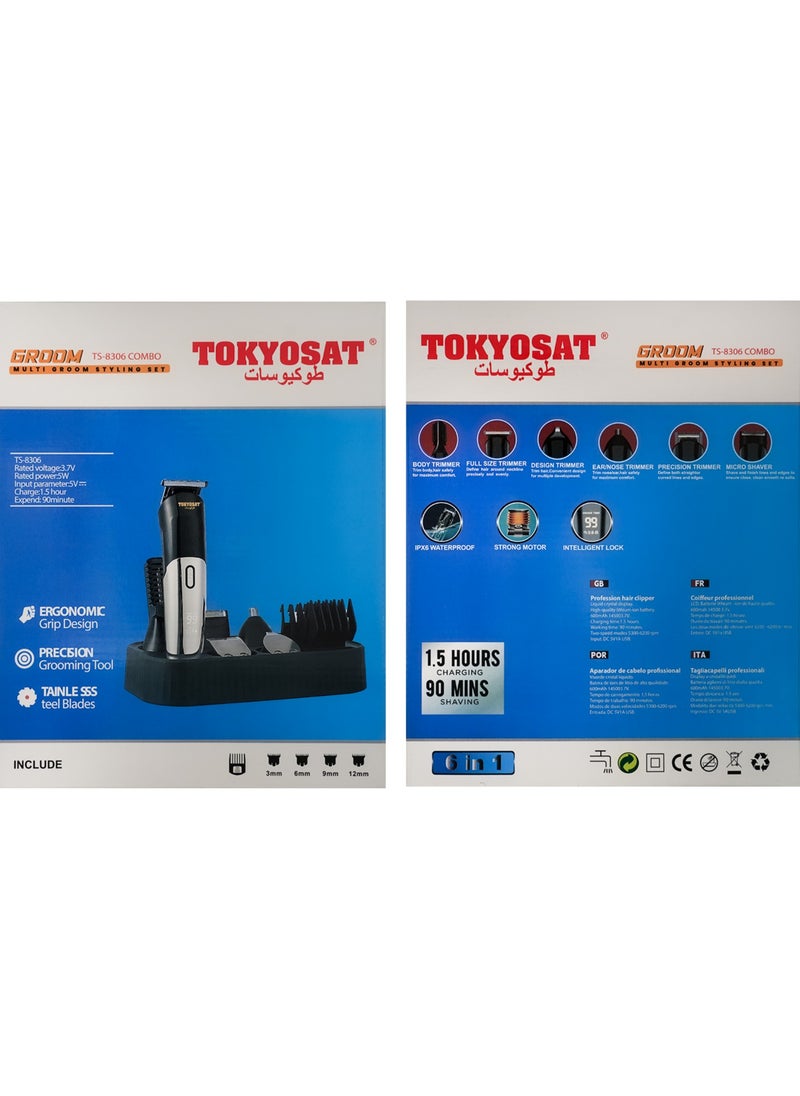 Tokyosat TOKYOSAT MULTI GROOM STYLING SET 6 IN 1  - Image 3