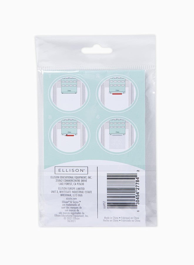 Sizzix Stencil & Stamp Craft Tool Accessory | Universal Stencil Converters 10PK | 664957 - Image 3