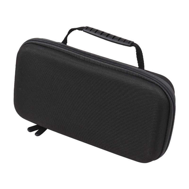 Microphone Case Dual Microphones Carrying Bag Mic Bag Storage Box Carry Case Water-resistant Shock-proof Black for Storing Two Microphones - Image 1