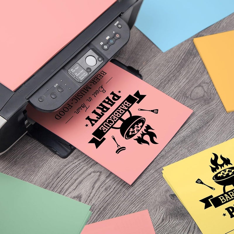 Staples Recycled Pastel Multipurpose Paper, 20 lbs., 8.5-inch x 11-inch, Assorted, 400 Sheets/Pack - Image 3