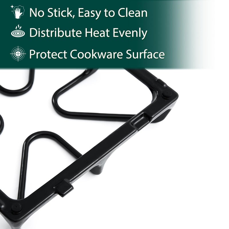 Anniparts Wb31K10034 Burner Grates Xl44 Stove Replacement Parts For Ge Stove Grates Cooktop Parts Ge Gas Range Grates Stove Top Burner Grates Jgbp29Mem1Bs Ge Oven Grates Cooktop Grates Stove Rack Set 4 Pcs - Image 4